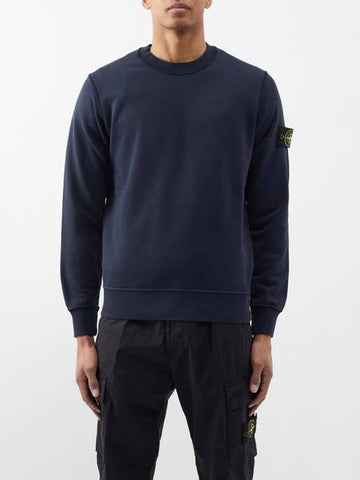 STONE ISLAND ストレッチナイロンテクニカルフリーススウェットシャツバッジ 133074941 [P]