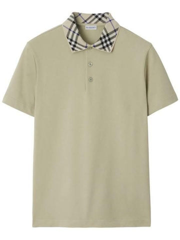 BURBERRY Baumwoll-Polohemd Kurzarm 8103866 142645652 [P]