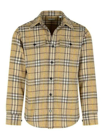 BURBERRY Oversized Karo-Wollhemd 8101682 142645722 [P]