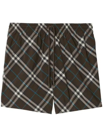 Burberry Check Swim Shorts 142645729 [P]