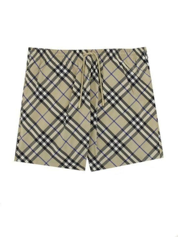 BURBERRY チェック スイムパンツ 8087336 142645731 [P]