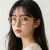 Celine CL50001U 042 Gold Frame Soltex Luxury Round Transparent Orange 133084795 [P]