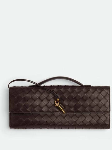 BOTTEGA VENETA Lange Clutch mit Griff 741511 VCPP3 2190 142785719 [P]