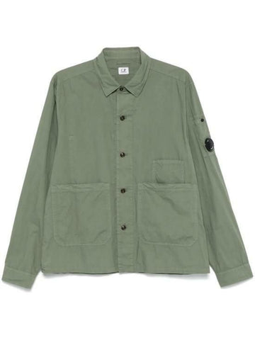 CP COMPANY Popeline Overshirt 18CMOS238A 005328G 669 143276987 [P]