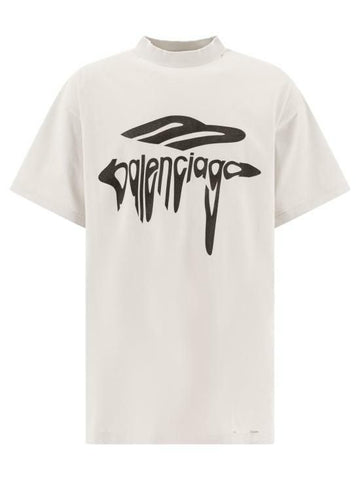 Balenciaga Oversized T-shirt 787349 TRVS8 9081 143277313 [P]