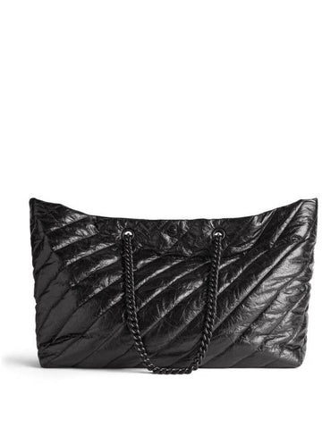 BALENCIAGA Klarger Tragetasche mit Steppdesign 771718 2AAWW 1000 151054326 [P]