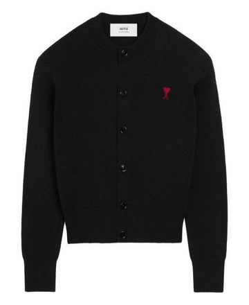 AMI Wool Cardigan FKC361 001 009 151054655 [P]