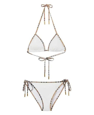 BURBERRY Karierte Trim-Bikini 8070464 151054738 [P]
