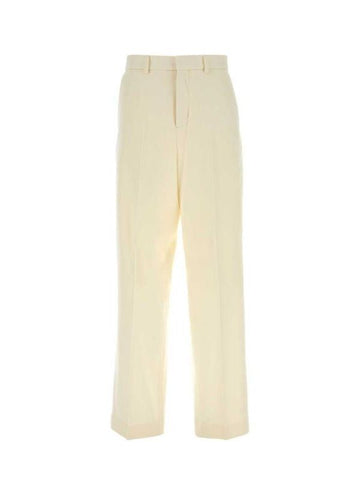 AMI Wollweite Hose 25FW IVORY 151054954 [P]