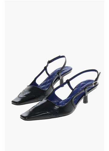 Burberry Leather Chisel Slingback Pumps 8203 8080282 151055100 [P]
