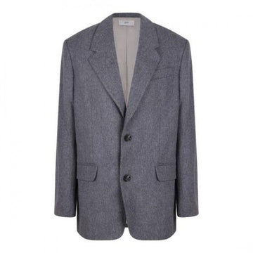 AMI Wool Loose Single-Breasted Jacket 25FW 151055158 [P]
