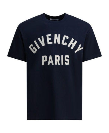 GIVENCHY Paris Patch Baumwolle T-Shirt 25FW 151056119 [P]