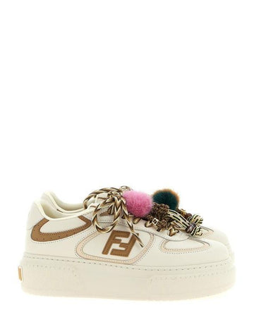 FENDI Leder Low-Top Plattform Sneaker 151056137 [P]