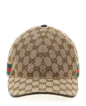 Gucci Canvas Baseball Cap 151056187 [P]