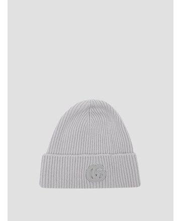 GUCCI Cashmere Patch Beanie 25FW 151056373 [P]