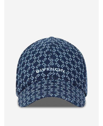 GIVENCHY Denim Monogram 72 Logo Cap 151056403 [P]