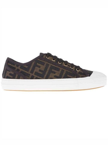 FENDI ファブリック ロートップ スニーカー 8E8325 AJZX F0R7V 151056461 [P]