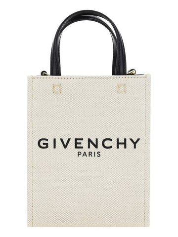 GIVENCHY G Tote Canvas Vertikal Mini Tote Bag 255 151056558 [P]