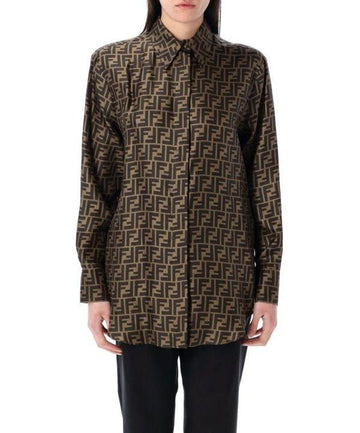 Fendi Twill Shirt FS8107 A8G3 F118W 151056782 [P]
