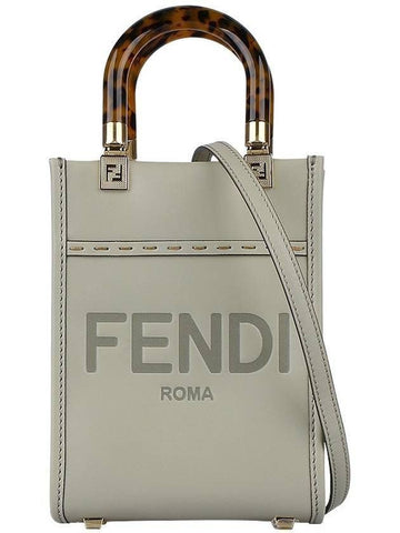 Fendi Sunshine Mini Leather Shopper Bag 151056943 [P]
