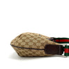 Gucci GG Logo Striped Half Moon Crossbody Bag 181092 158870562 [P]