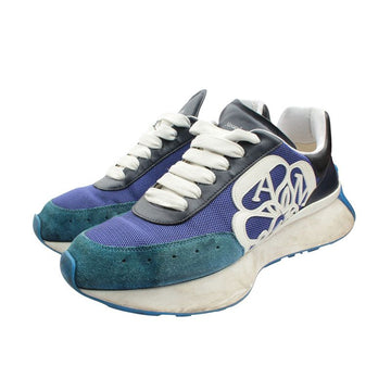 Alexander McQueen Blue Tone Men's Sneakers 41 158871981 [P]