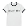 Givenchy Akita Logo Slim Fit Contrast Ringer T-Shirt 145240000 [P]