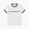 Givenchy Akita Logo Slim Fit Contrast Ringer T-Shirt 145240000 [P]