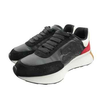 ALEXANDER MCQUEEN Schwarze und Burgunder Männer Sneakers 41 158872333 [P]