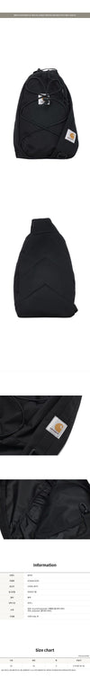 CARHARTT 26FW ブラック カイル スリングバック I036840 89XX 158873308 [P]