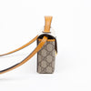 GUCCI Paddle Lock GG Supreme Mini Canvas Top Handle Schultertasche Weiß 158643442 [P]