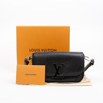 Louis Vuitton Grain Leather Crossbody Bag Black 158644014 [P]