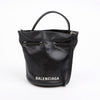 BALENCIAGA エブリデイ ドローストリング バケツバッグ ブラック 158665102 [P]