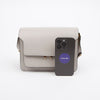MARNI Medium Leder Trunk Schulter Crossbody Bag Grau 158718038 [P]
