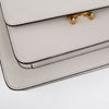 MARNI Medium Leder Trunk Schulter Crossbody Bag Grau 158718038 [P]