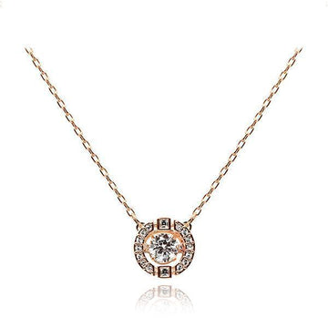 SWAROVSKI スパークリングダンスラウンドストーンネックレス stamp: 5272364 41053267 [P]