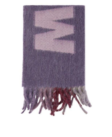 MARNI Maxi-Logo-Mohair-Wollschal 151060201 [P]