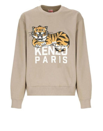 KENZO ハッピータイガー刺繍スウェットシャツ 25SS 151060209 [P]