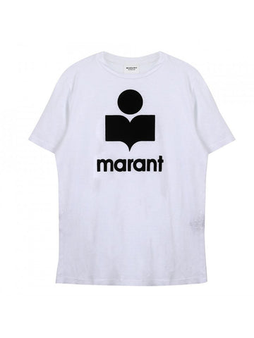 Isabel Marant Linen Short Sleeve T-Shirt 151060455 [P]
