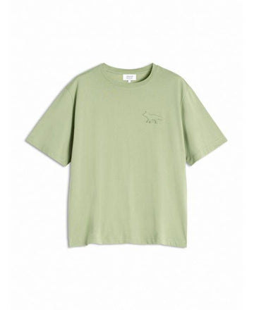 MAISON KITSUNE エンボスプロフィルフォックスオーバーサイズTシャツ 0077 151060466 [P]