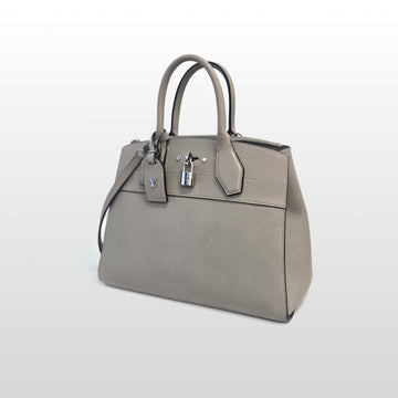 LOUIS VUITTON シティスチーマー MM ミディアム トートバッグ ベージュ M53017 158873678 [P]