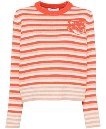 MAISON KITSUNE フォックス ヘッド インターロック ストライプ レギュラー NW00804KM0329 0019 151060617 [P]
