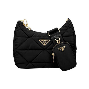 Prada Re-Nylon Padded Logo Women's Shoulder Bag 1BC151 RDJN F0632 142784375 [P]