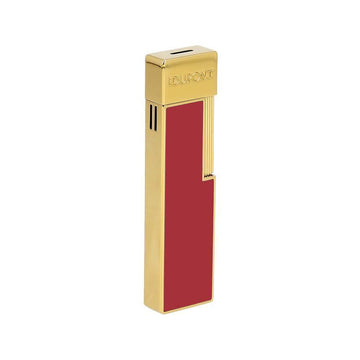 S.T. DUPONT Feuerzeug 030030 Twigi Burgunder Gold Feuerzeug 152161039 [P]