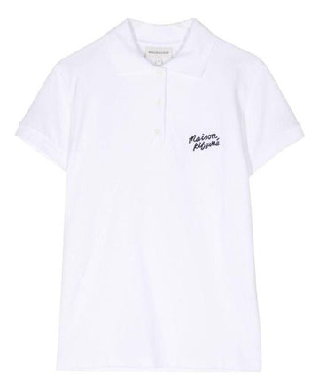 MAISON KITSUNE レギュラー ポロ ハンドライティング MW00201KJ7010 M186 151061349 [P]