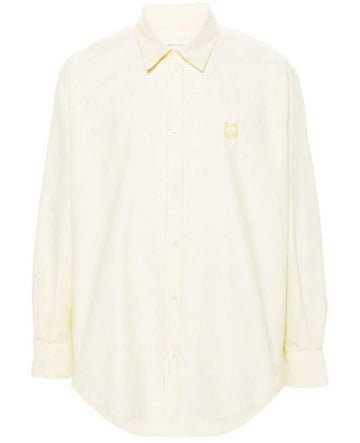 Maison Kitsune Contour Fox Head Skate Shirt 151061364 [P]