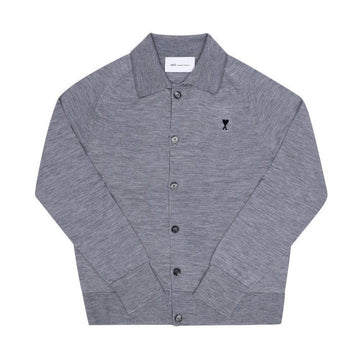 AMI Cardigan mit kleinem Herzlogo 157375805 [P]