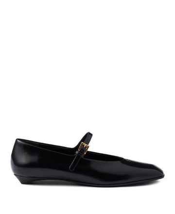 Prada Brushed Leather Mary Jane Ballerina 151072367 [P]