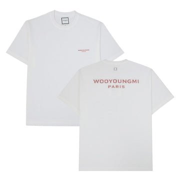 Wooyoungmi Embroidered Logo Cotton T-Shirt for Men 154066895 [P]