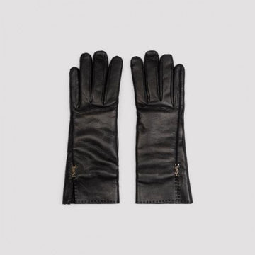 SAINT LAURENT CASSANDRE グローブ 802648 3YQ52 1000 151101880 [P]